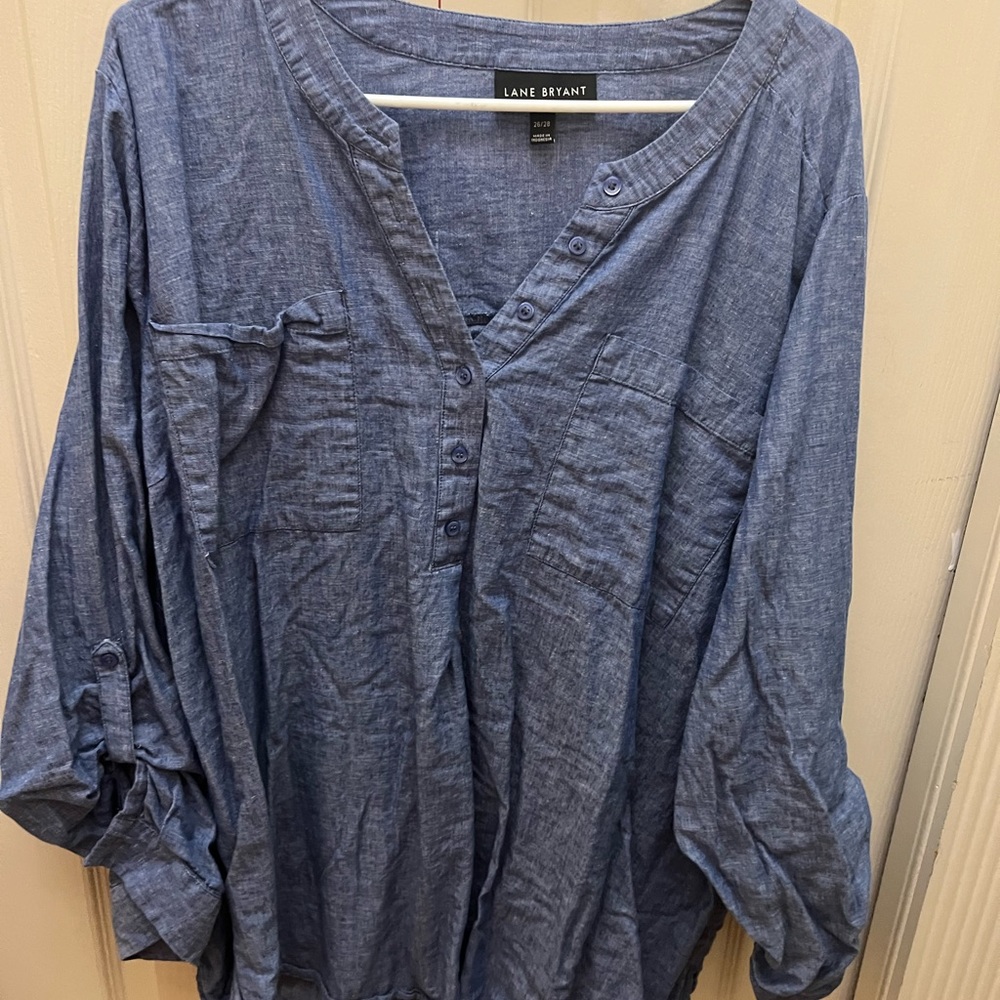 Great denim color lightweight shirt